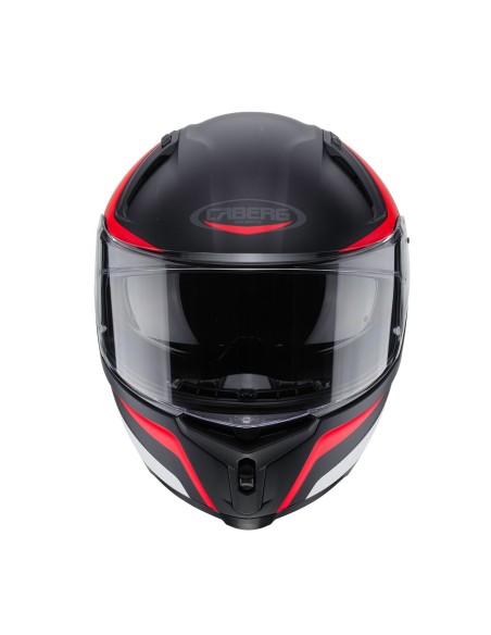 CABERG AVALON BLAST HELM SCHWARZ WEISS ROT