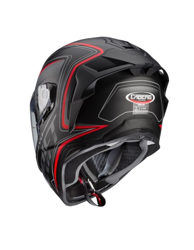 CASCO CABERG DRIFT EVO INTEGRA NE GRI ROJO