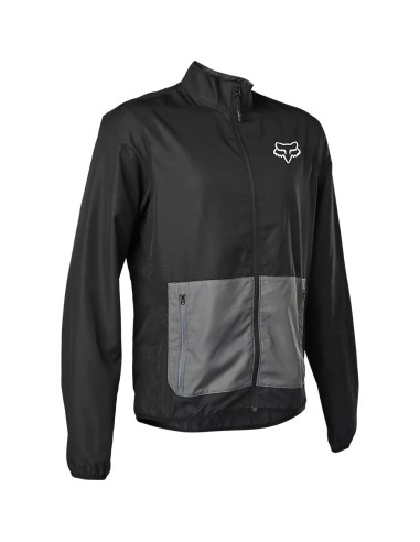 FOX RANGER WIND SCHWARZ MTB JACKE