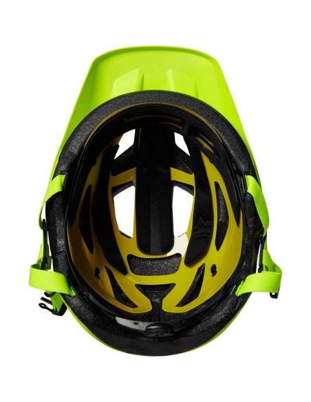 CASCO BIMBO MTB FOX MAINFRAME FLUO YELLOW
