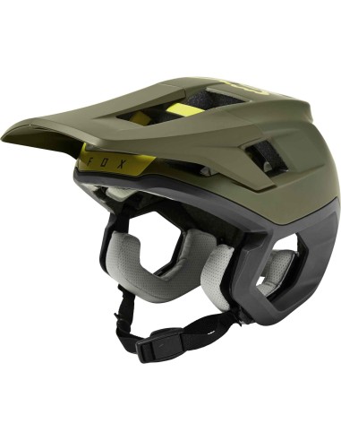 FOX DROPFRAME PRO OLIVE GREEN MTB HELMET