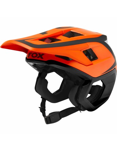 FOX DROPFRAME PRO DVIDE FLUO ORANGE MTB HELMET