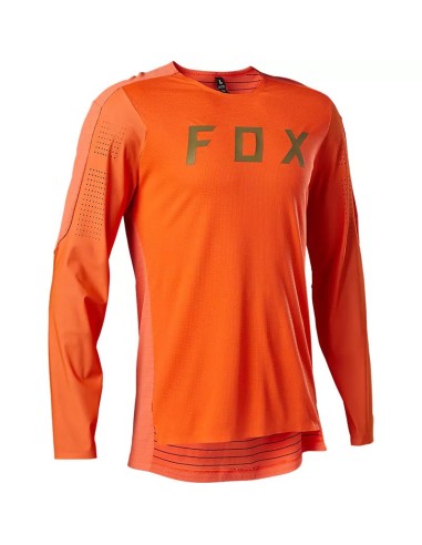 FOX FLEXAIR PRO LS FLUO ORANGE MTB JERSEY