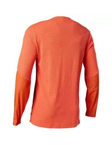 FOX FLEXAIR PRO LS FLUO ORANGE MTB JERSEY