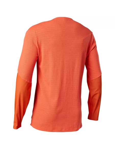 FOX FLEXAIR PRO LS FLUO ORANGE MTB JERSEY