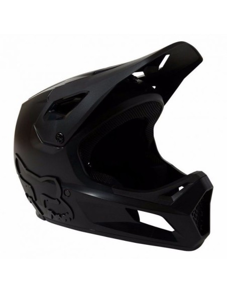 CASCO MTB FOX RAMPAGE BLAK BLACK