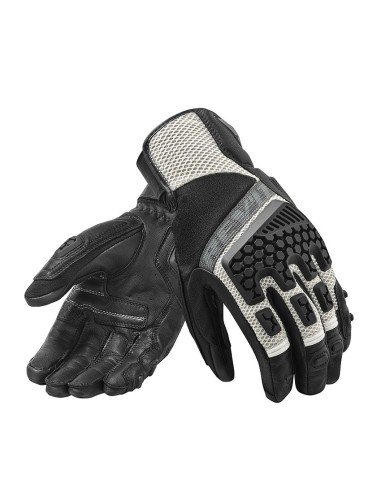 REV'IT SAND-3 SILVER BLACK GLOVES