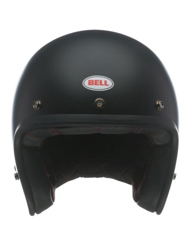 CASCO BELL CUSTOM 500 NEGRO MATE SÓLIDO