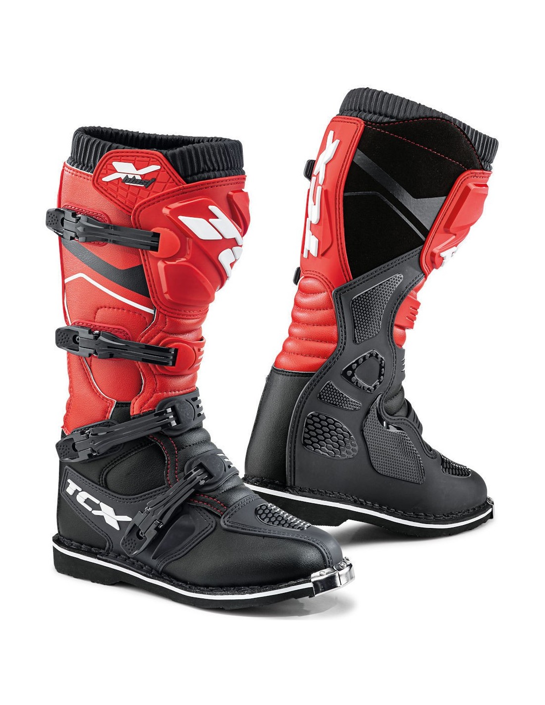 BOOTS TCX X-BLAST BLACK RED Color BLACK 