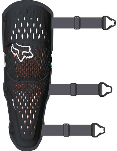 GENOUILLÈRES FOX TITAN PRO D3O NOIR
