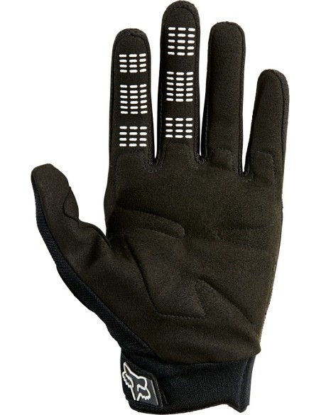 GUANTES FOX DIRTPAW NEGRO BLANCO