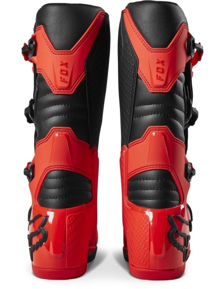 FOX COMP MX23 FLUORESCENT RED BOOTS