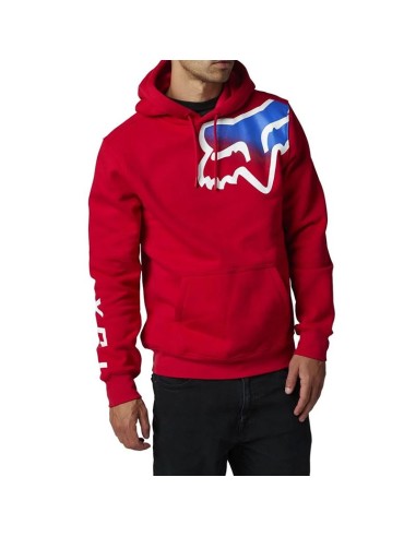 FOX PULLOVER SWEATSHIRT TOXSYK FLAME RED
