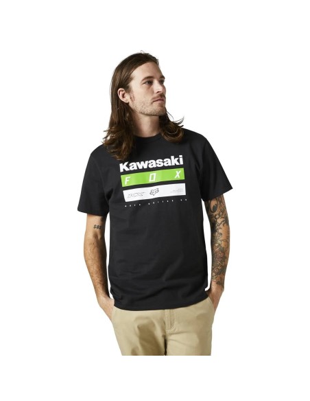 T SHIRT FOX KAWI SS BLACK