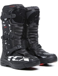 TCX COMP KID SCHWARZ WEISS STIEFEL