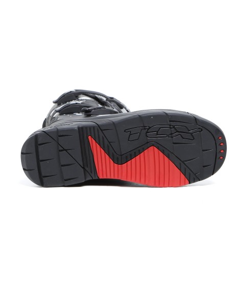 BOTTES TCX COMP KID NOIR BLANC