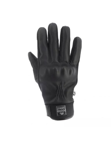 HELSTONS JUSTIN HIVER SCHWARZE LEDERHANDSCHUHE