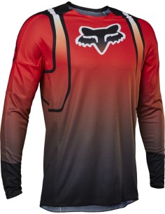 CAMISETA FOX 360 VIZEN ROJO FLUORESCENTE