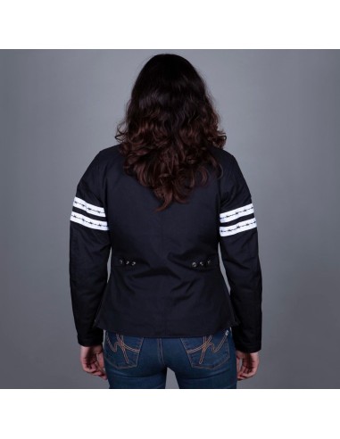 GIACCA DONNA HELSTONS TARGA NERO BIANCO