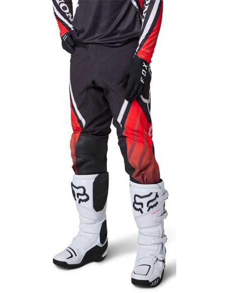 PANTALONI FOX FLEXAIR HONDA RED BLACK WHITE