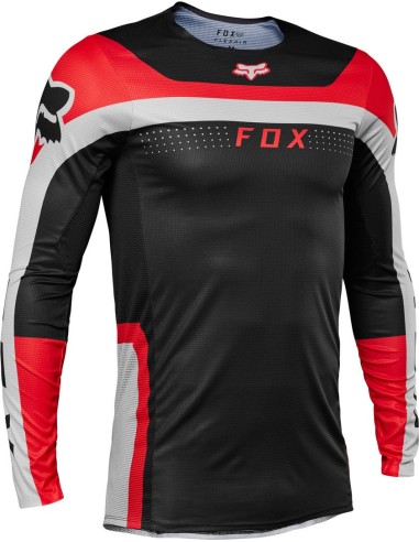 MAILLOT FOX FLEXAIR EFEKT ROJO FLUORESCENTE
