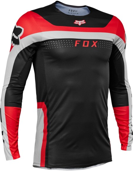 FOX FLEXAIR EFEKT FLUORESZIERENDES ROTES TRIKOT