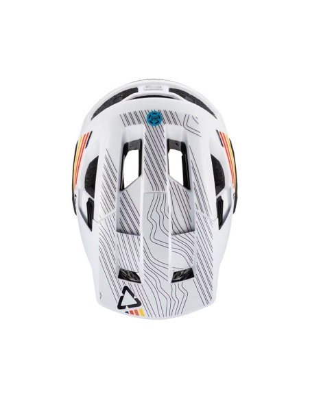 CASQUE MTB LEATT ENDURO 4.0 V.23 BLANC