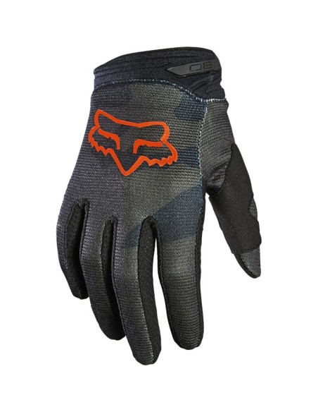 KINDERHANDSCHUHE FOX 180 BNKR GRAU CAMO