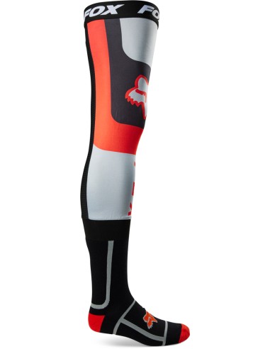 KNEE BRACE FOX FLEXAIR FLUORESCENT RED