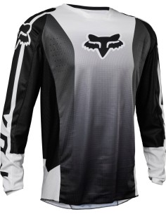 FOX 180 LEED TRIKOT SCHWARZ WEISS