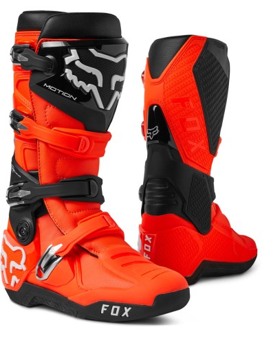 BOTAS FOX MOTION NARANJA FLUORESCENTE