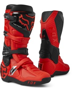 BOTTES FOX MOTION ROUGE FLUORESCENT