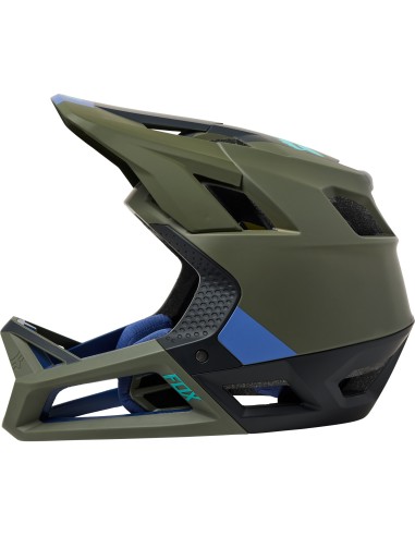 CASCO MTB FOX PROFRAME BLOCKED OLIVE GREEN