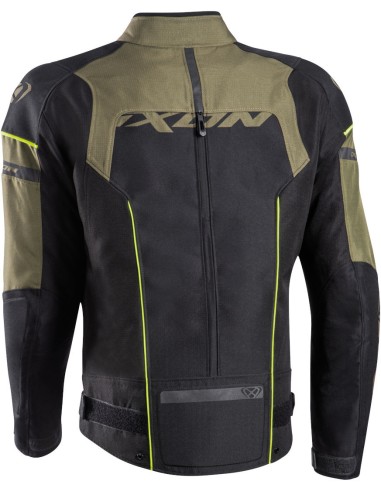 IXON ALLROAD JACKET NOIR VERT