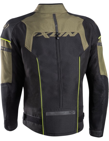 IXON ALLROAD JACKET NOIR VERT
