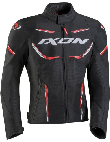 GIACCA IXON STRIKER NERO BIANCO ROSSO