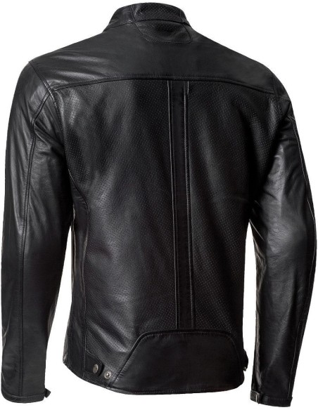 IXON CRANK AIR SCHWARZE LEDERJACKE