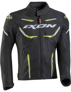 IXON STÜRMER JACKE SCHWARZ WEISS FLUO GELB