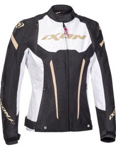 WOMAN JACKET IXON STRIKER BLACK WHITE