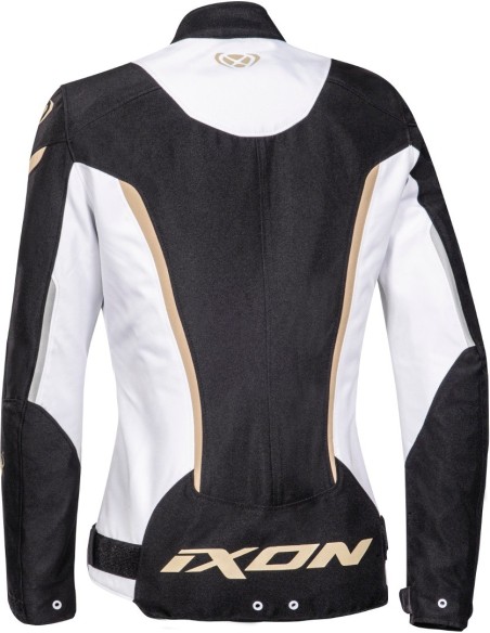 GIACCA DONNA IXON STRIKER NERO BIANCO
