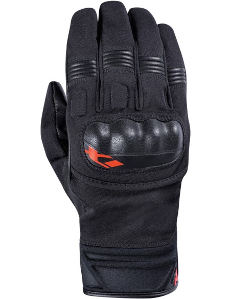 IXON MS PEAK BLACK RED GLOVES
