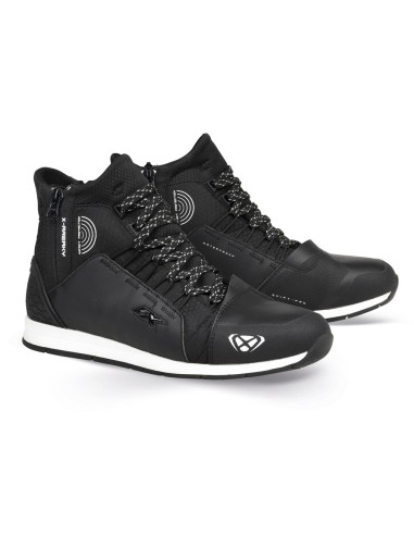 CHAUSSURES IXON FREAKY WP BLACK WHITE