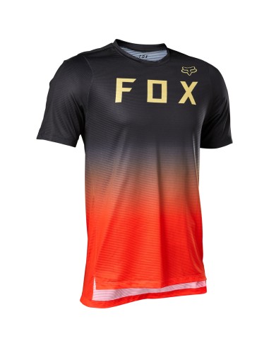 FOX FLEXAIR SS FLUORESZIEREND ROT MTB TRIKOT