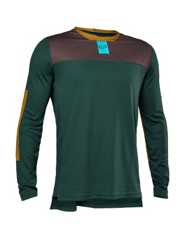 FOX DEFEND LS EMERALD MTB JERSEY