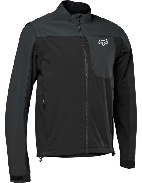 FUCHS RANGER OFF ROAD SOFTSHELL JACKE SCHWARZ