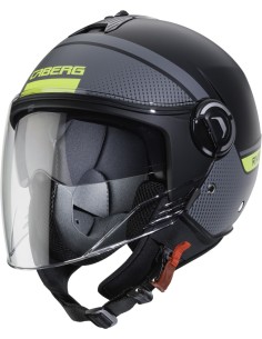 CASCO CABERG RIVIERA V4 ELITE NE GRI AMARILLO