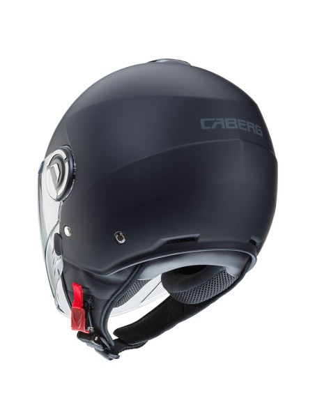 CASCO CABERG RIVIERA V4 NEGRO MATE