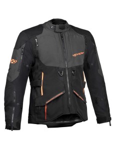 IXON RAGNAR JACKET BLACK ANTHRACITE ORANGE