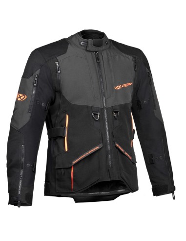 GIACCA IXON RAGNAR NERO ANTRACITE ARANCIO