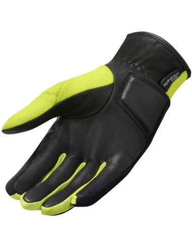 REV'IT MOSCA H2O BLACK YELLOW MAN GLOVE